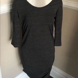 Knit long sleeve dress